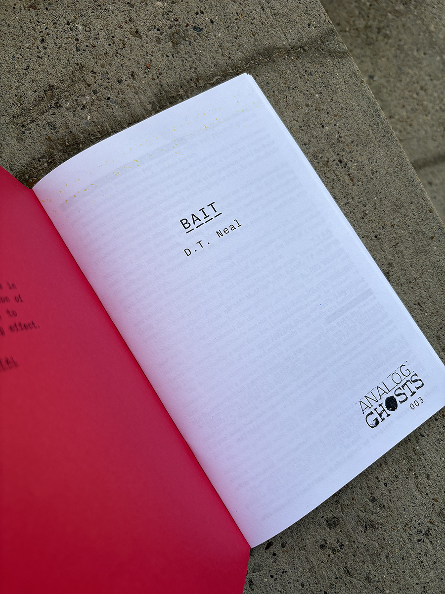 AG003: Bait, by D.T. Neal