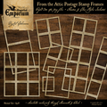 From the Attic Vintage Postage Stamp Frames